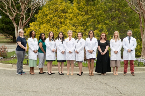 Group photo of the Physician Assistant Staff at South University